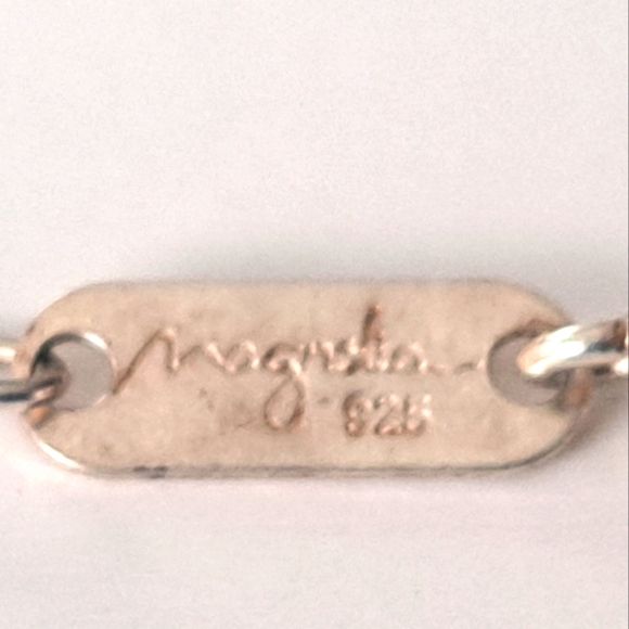 ❤️❤️❤️925 sterling silver Magnolia necklace - Picture 5 of 5